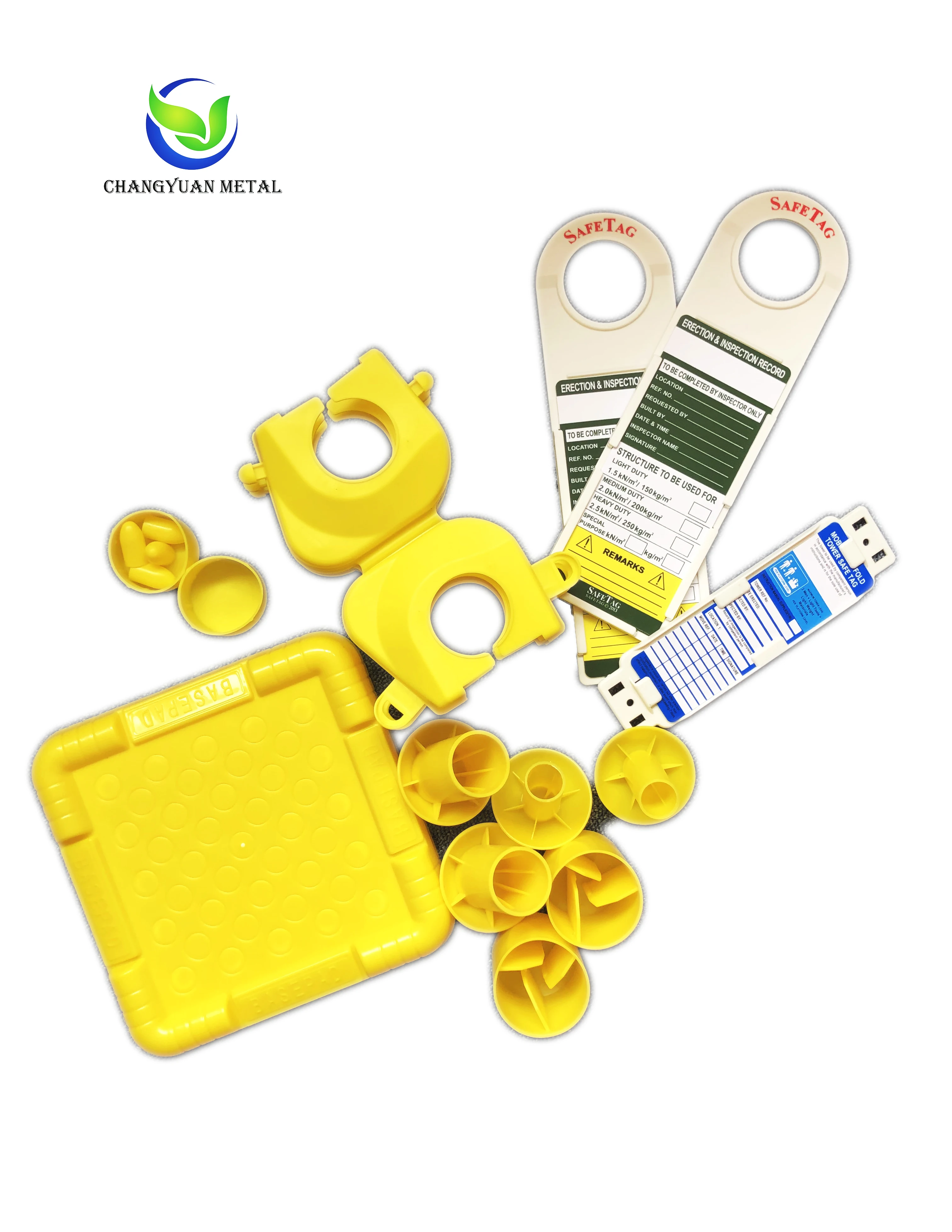 Scaffolding Construction ABS Inspection Tag