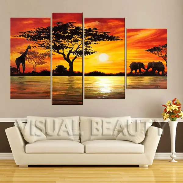 Moderno Pintado A Mano Arte De La Pared Paisaje Africano Pintura De Aceite Buy Pintura Al Oleo De Paisaje Pintura Al Oleo Africana Pintura Al Oleo Pintada A Mano Product On Alibaba Com