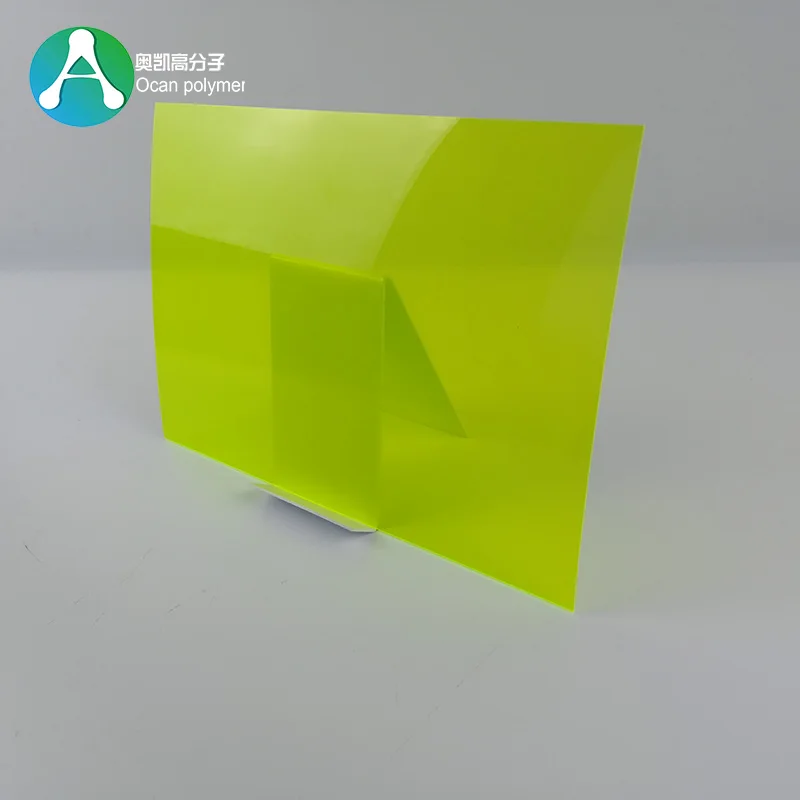 Plastic-Craft  Acrylic Fluorescent Transparent Sheet