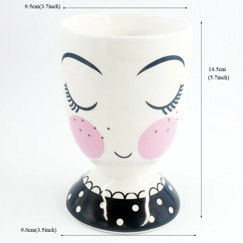 Plant Pots Wholesale Women  Ceramic Face Planters Orchid Pot Lady Planter Pots