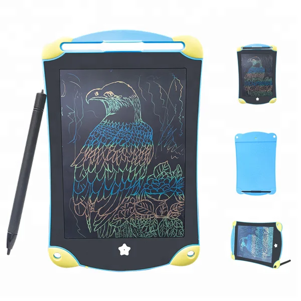
 Экологичный безбумажный цифровой планшет для письма с роботом 8,5 дюйма, ЖК-планшет для письма, цветной ЖК-планшет для письма, блоки для рукописного ввода  