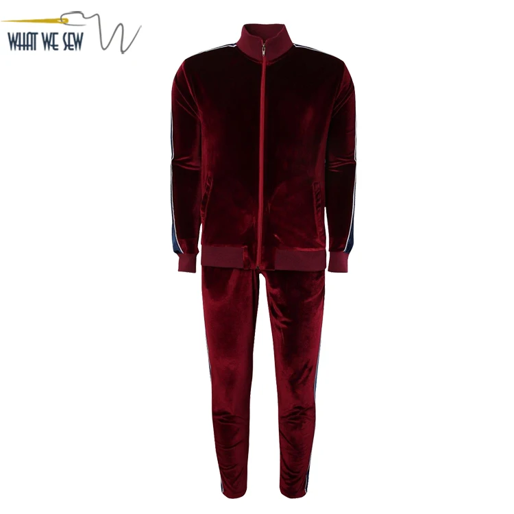 a-076etracksuit Hoodie Skinny Fit Velour Funnel Neck Tracksuit Fit