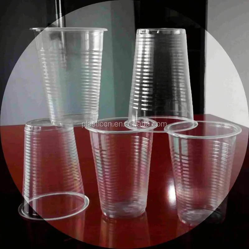 Одноразовая кружка 7 унций, небьющаяся кружка для питьевой воды, стеклянная чашка 200 мл, оптовая продажа с крышкой