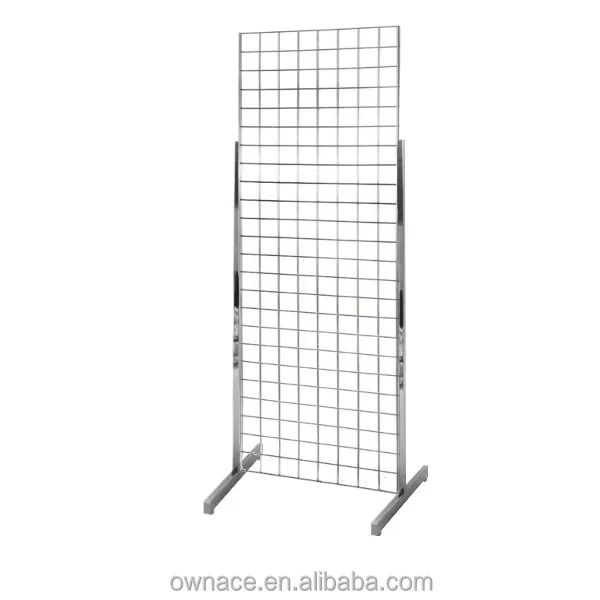Customized Tshape Metal Wire Gridwall Display Hook Holder Wire Grid