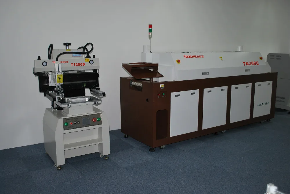 SMD Stencil Printing Machine Semi Auto PCB Stencil Printer