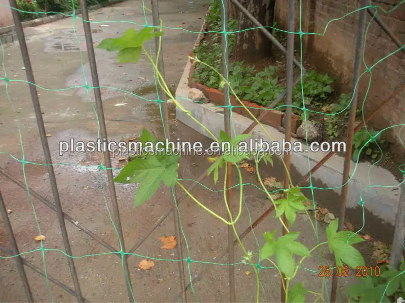 Производственная линия сетки для подъема растений машина производства пластиковых сетей