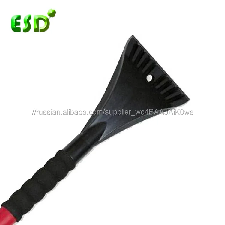 ESD скребок для льда с мягкой щеткой снега автомобиля