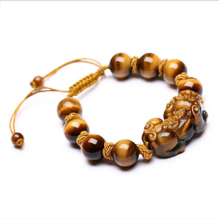 Gelang Pixiu Mata Harimau Tali Kepang Buatan Tangan Buy Pixiu Gelang Tiger Eye Gelang Dikepang Tali Gelang Product On Alibaba Com