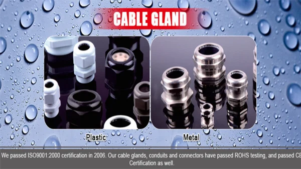 Уплотнение NBR Защитная кабельная Уплотнения Металлические железы