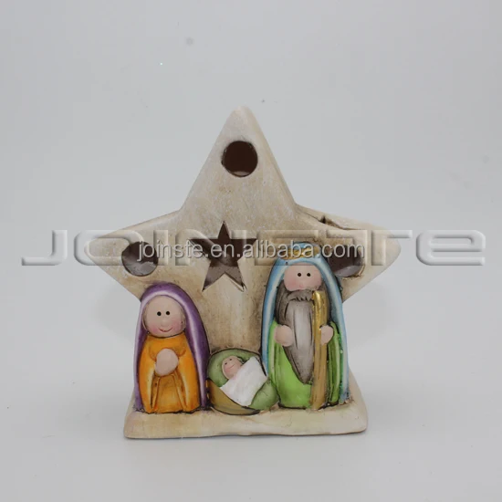 3D-изображения с изображением дня рождения Иисуса Христа, набор для Рождества Христова