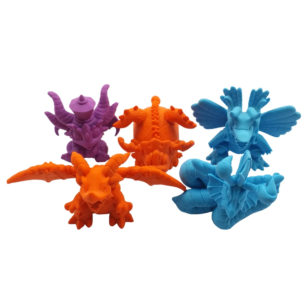 3D ластики в виде животных, японская мультяшная фигурка из фильма