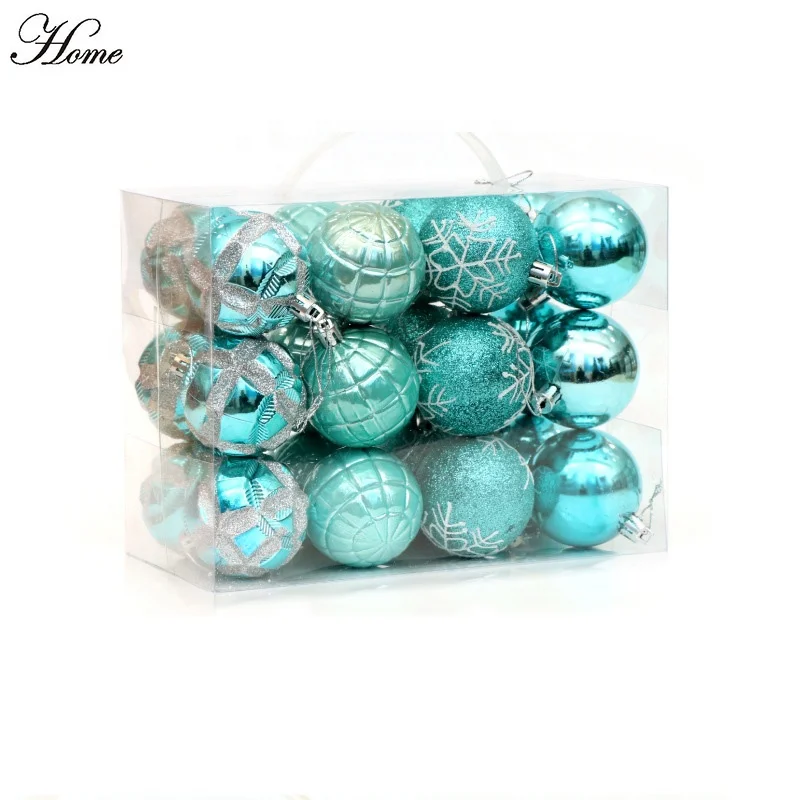
 Рождественские украшения, декоративный шар, пластиковый Рождественский шар для елки  