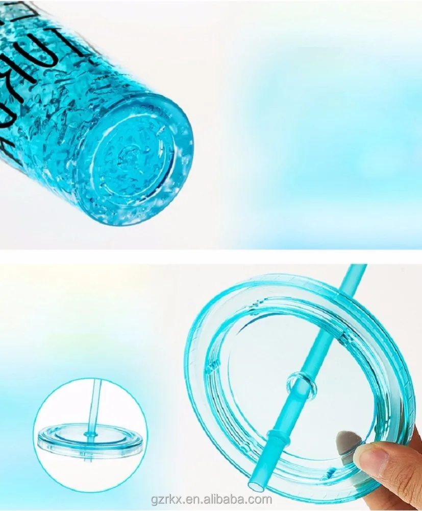 Tumbler Avec Couvercle Avec Paille - Tasse En Plastique à Double Paroi Pour Café Glacé, Eau, Granité Ou Smoothies, Votre Tasse De Home Cinéma (700ml, Corail Mat