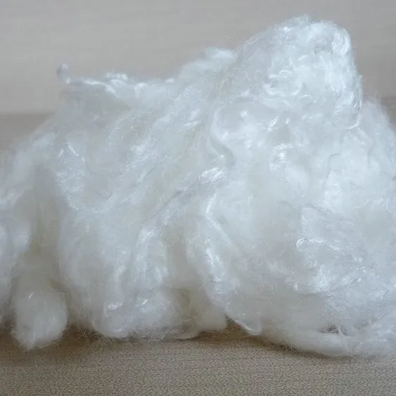China sells 7 Denier raw white rw virgin polyester staple fiber psf for knitting