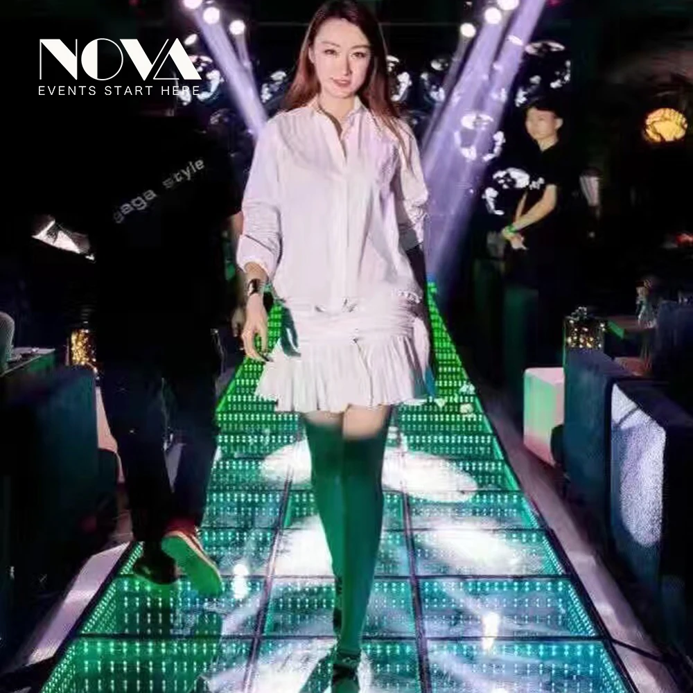 NOVA Led Bar Stage Light Led Mirror Dance Floor for Rental