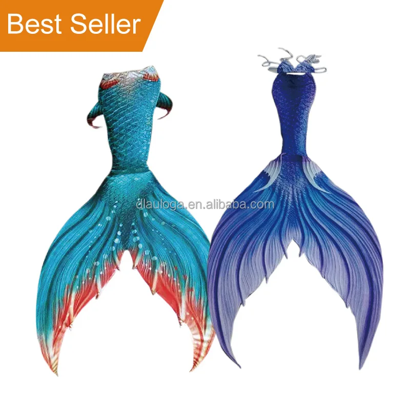 Горячие продажи красочные надувные хвост русалки с Моноласты и ласты с быстрой доставкой
