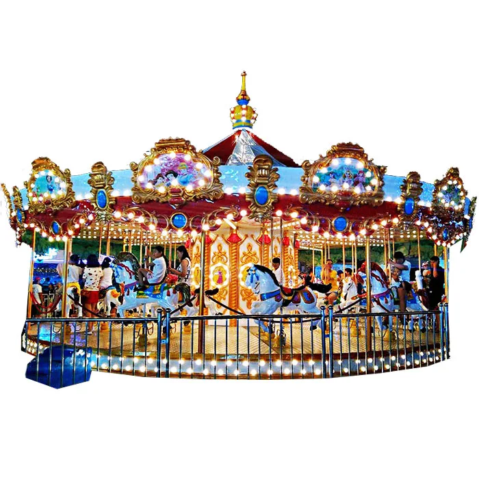 Fairground Merry Go Round Carousel for Sale Outdoor Park Carrusel Rides