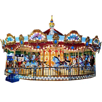 Fairground Merry Go Round Carousel For Sale Outdoor Park Carrusel Rides ...