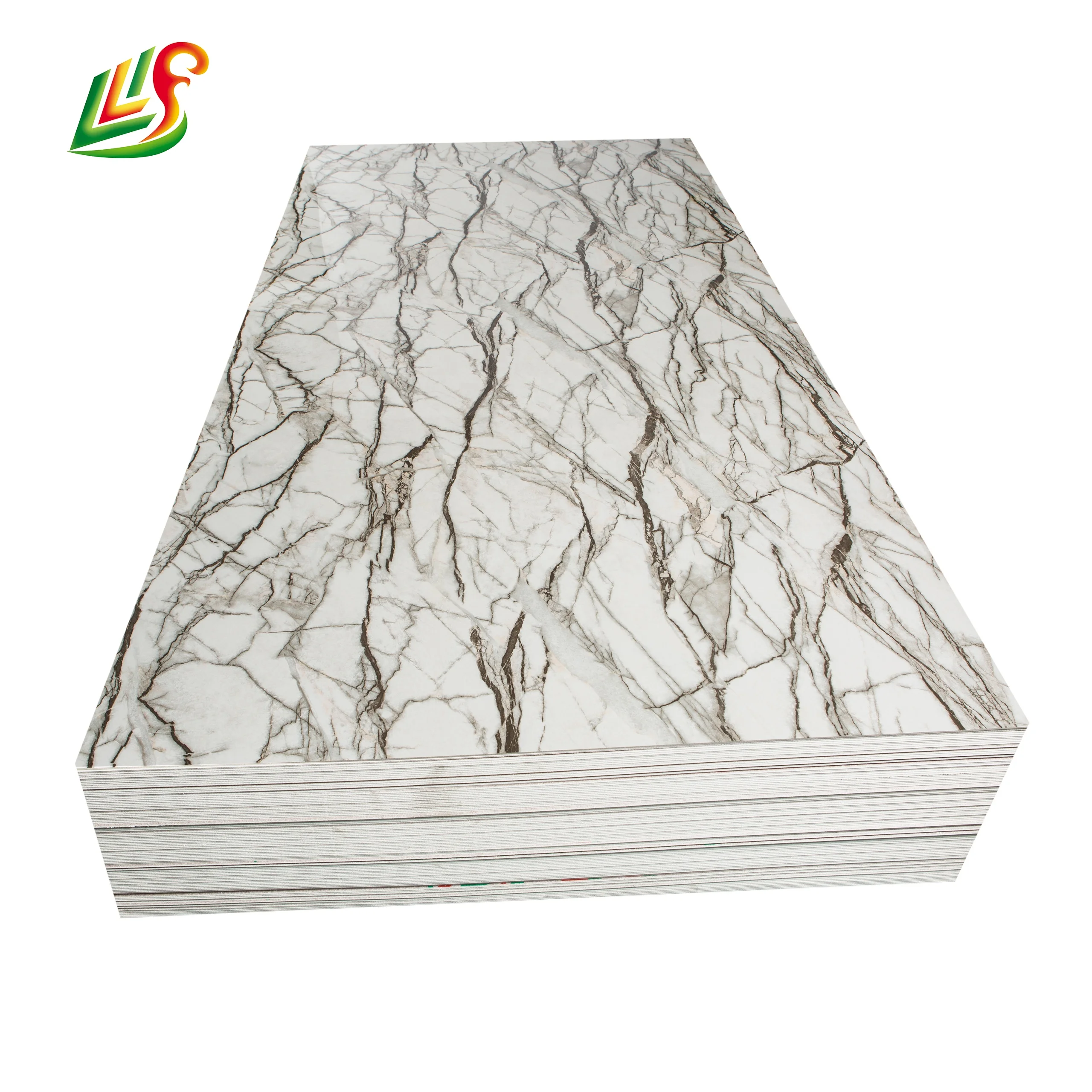 Distributor High Gloss Pvc Sheet Uv Pvc Sheet Waterproof Bathroom Wall Board