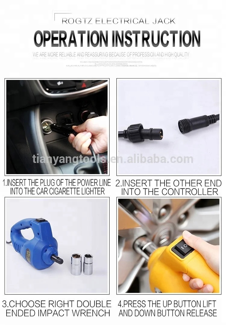 cigarette lighter impact wrench 2024 Hot Sale CE ISO ROGTZ DC12V Mini Portable Adjustable Emergency Car  Tyre Quick Change Industrial Electric Impact Wrench OEM