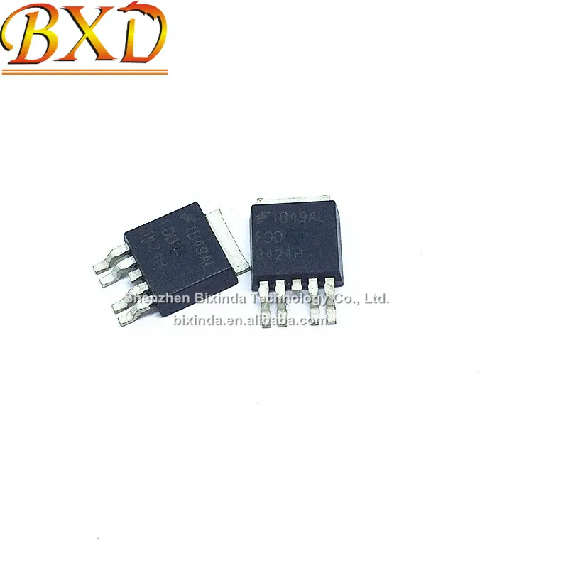5 PCS FDD8424H FDD8424 Dual N & P-Channel Power MOSFET FSC TO-252-4 New