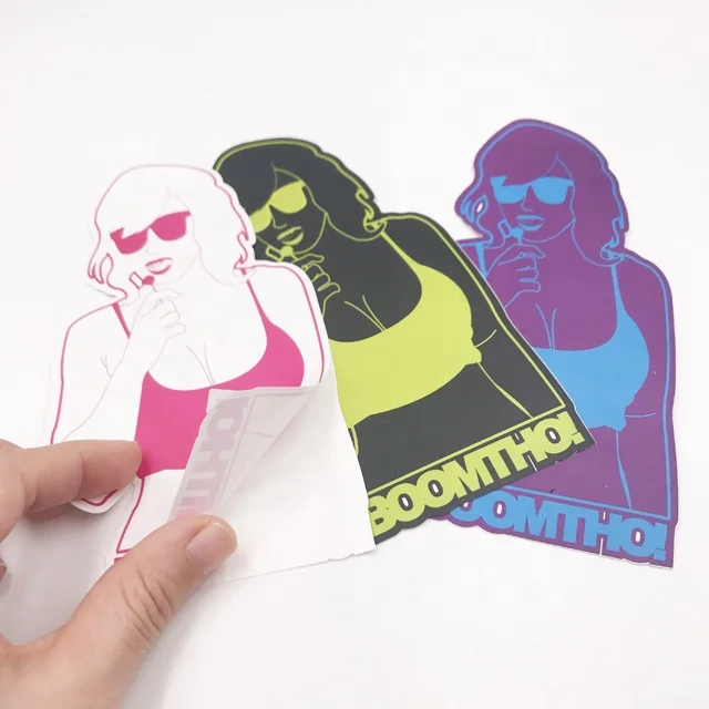 Matte Finished PVC Promotional Stickers for Marketing and Advertising