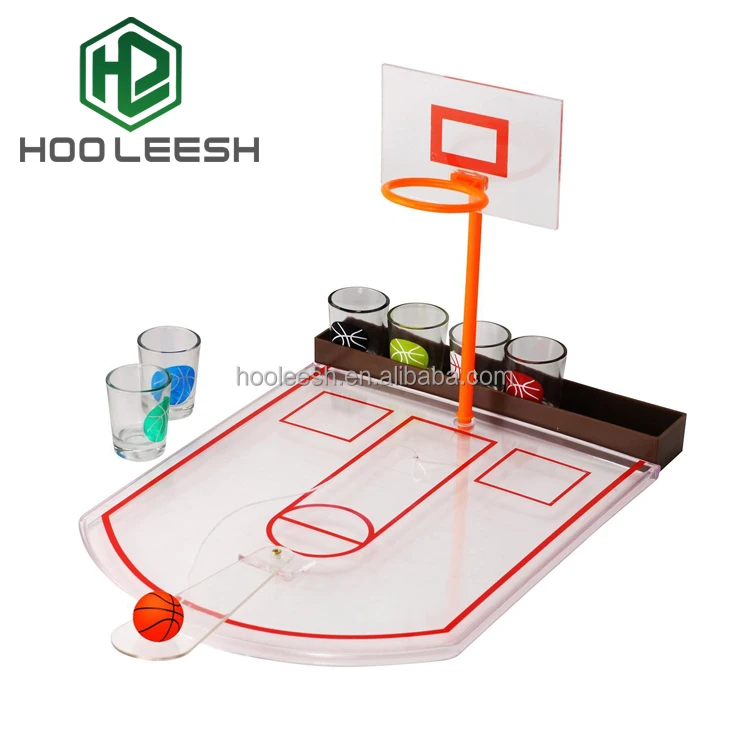 Wholesale Put on the table Foldable Mini Basketball Game Shot Glass