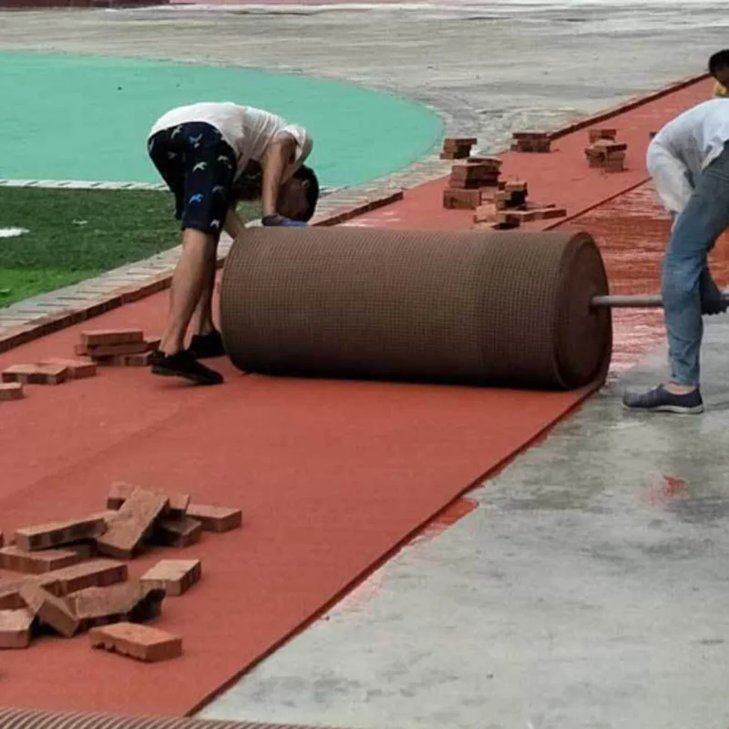 EPDM Rubber Athletic Running Track Durable Customizable