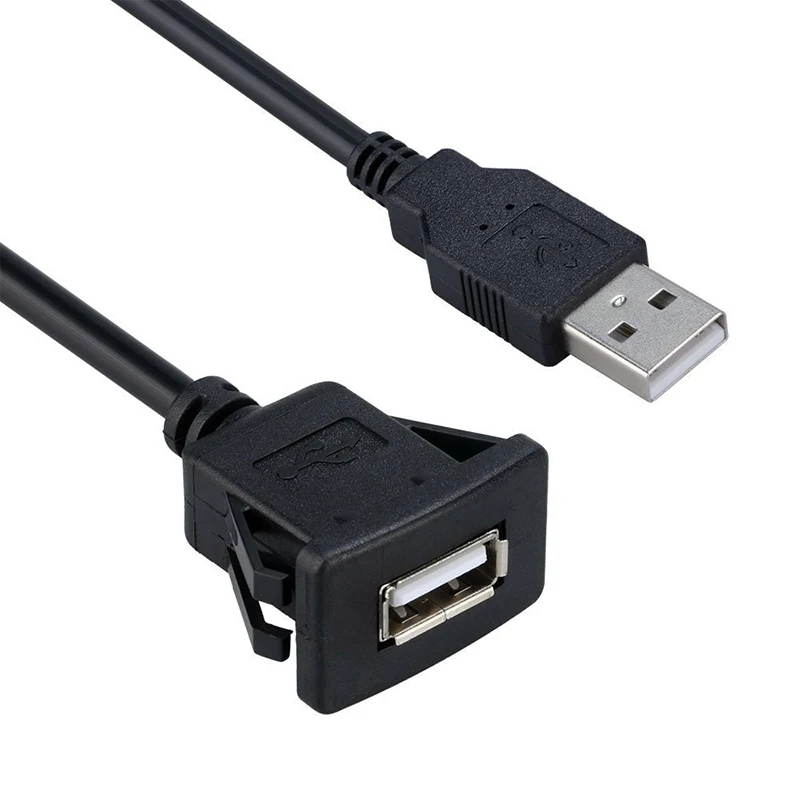 2,0 3,0 usb-разъёмы штепсельного и розеточного к женскому прямоугольный скрытого для крепления на вводный панель код волоконно оптический кабель для автомобиля грузовика лодка мотоциклетная приборная панель