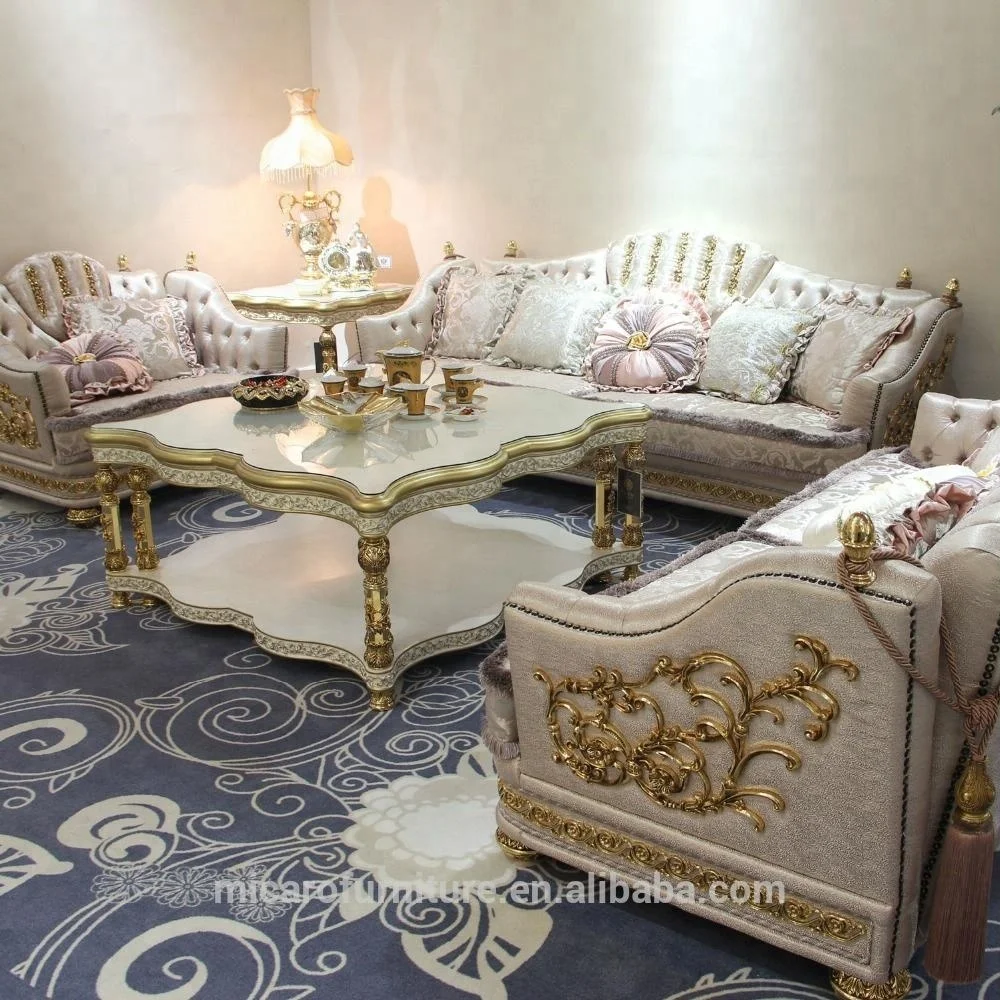 New Model Designs Antique Royal Livingroom Furniture Sofa Set With Good Prices And Nice Pictures