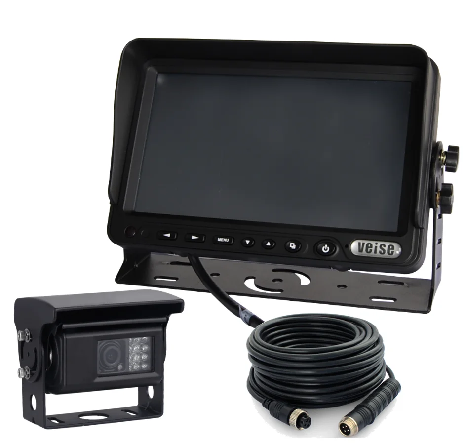 600TVL 12V Mini Rear View Security Camera Waterproof Anti Fog Mirror Car Video 