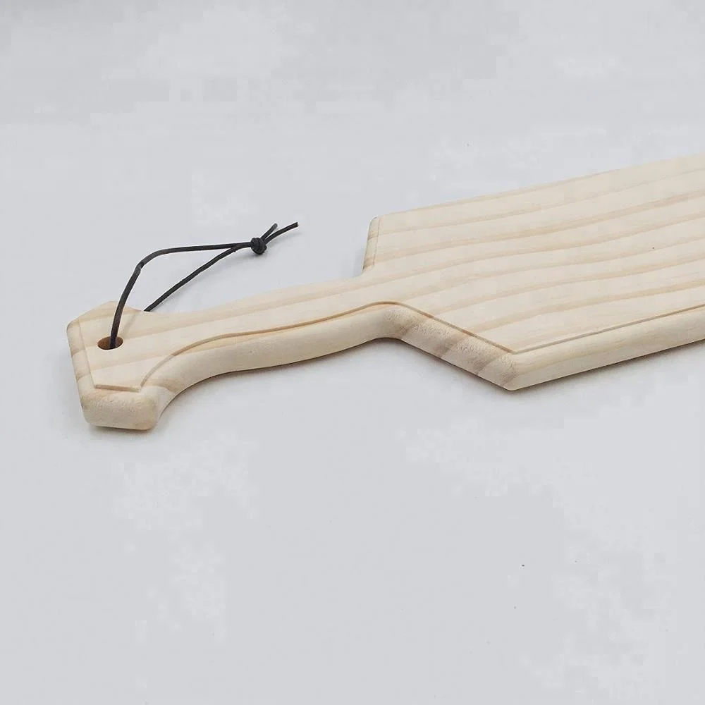 Solid Pine Wooden Spanking Paddle