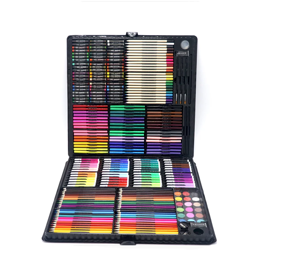 Bview Искусство высокого качества 258 штук детская живопись набор mega Art