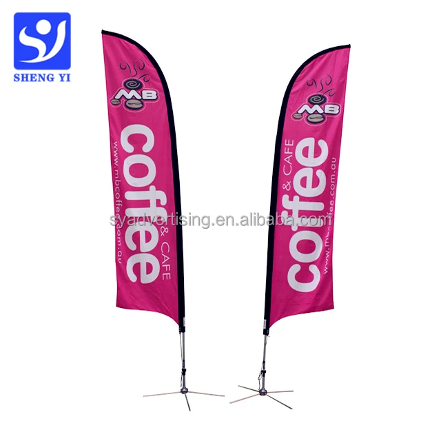 Banner/Flag/Outdoor Advertising Sign Flag Feather Printed Small 240cm 
