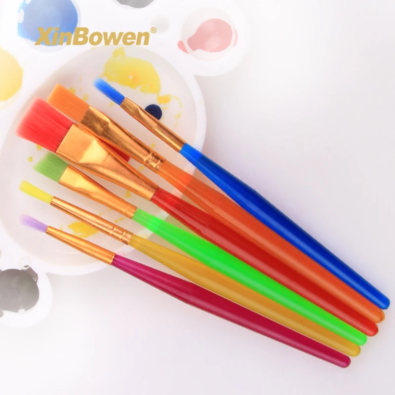 xinbowen fashion kids paint brush candy