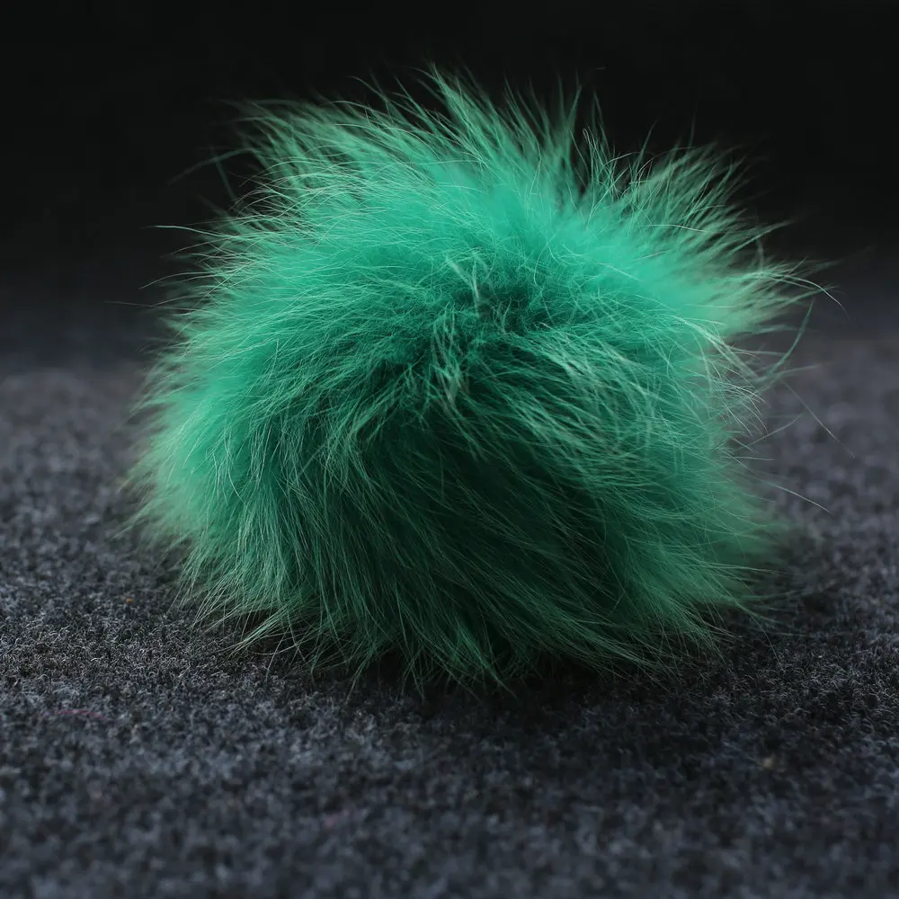 
Модный аксессуар, помпоны из натурального Лисьего меха с застежкой, аксессуары для меховых шариков 