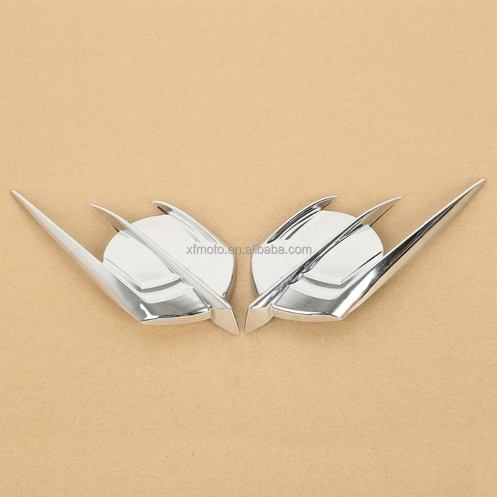 Motorcycle Chrome Falcon Fairing Emblem Cover for Honda Goldwing 1800 2012-2013