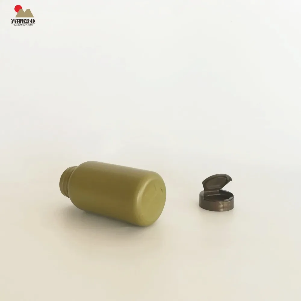 New Product 150ml White and Brown HDPE Pharmaceutical Plastic Bottles