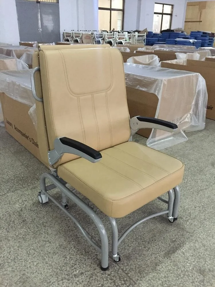 RC-H221 Роскошная трансформируемая Больничная гость, сопровождающая стул, кровать, больничная мебель, коммерческая мебель, 78*65*45 см, картонная коробка