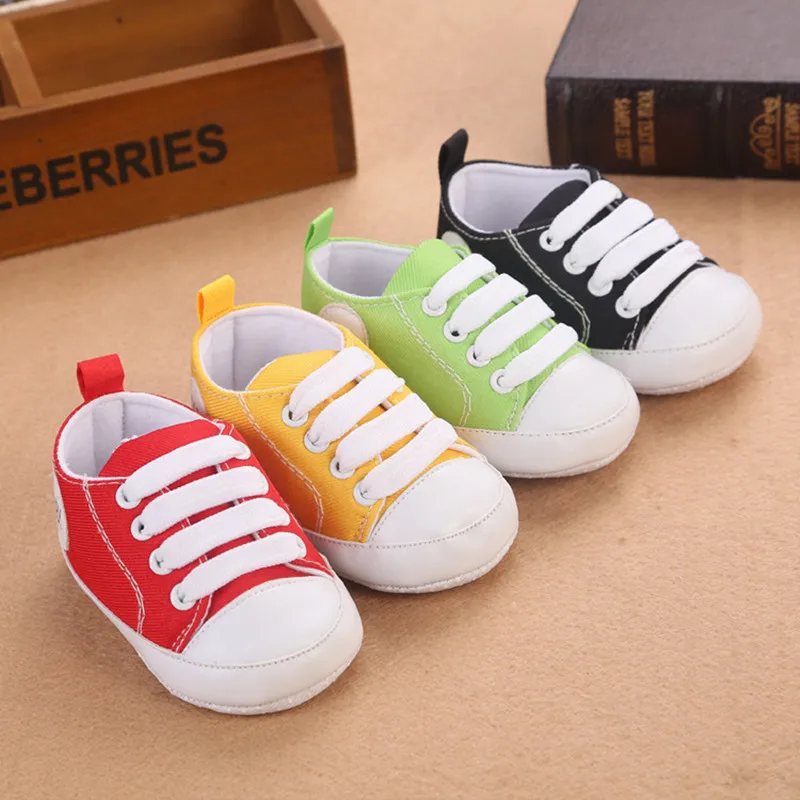 High Quality Colorful Baby Shoes Girls Boys Toddler Shoe 2016 Fashion Canvas Shoes Soft Prewalkers Casual