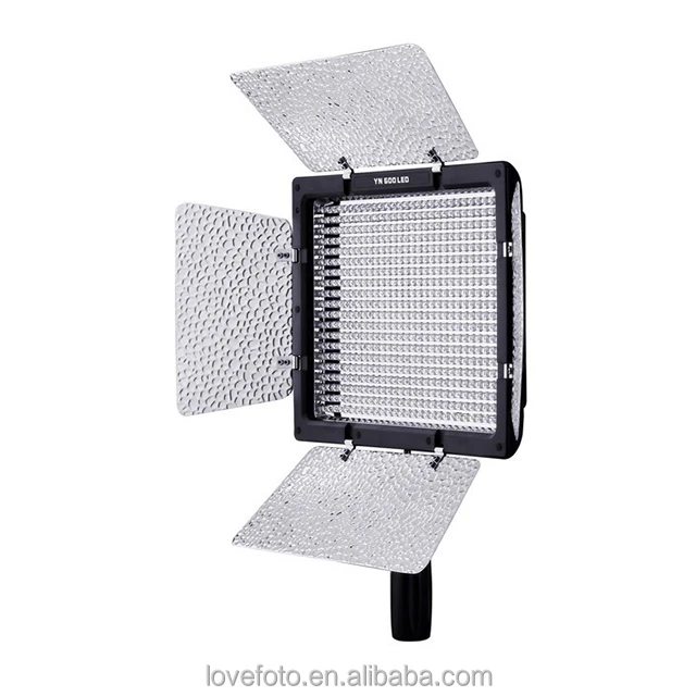 Yongnuo YN-600 LEDビデオライト 5500K リモコン付き 4680LM