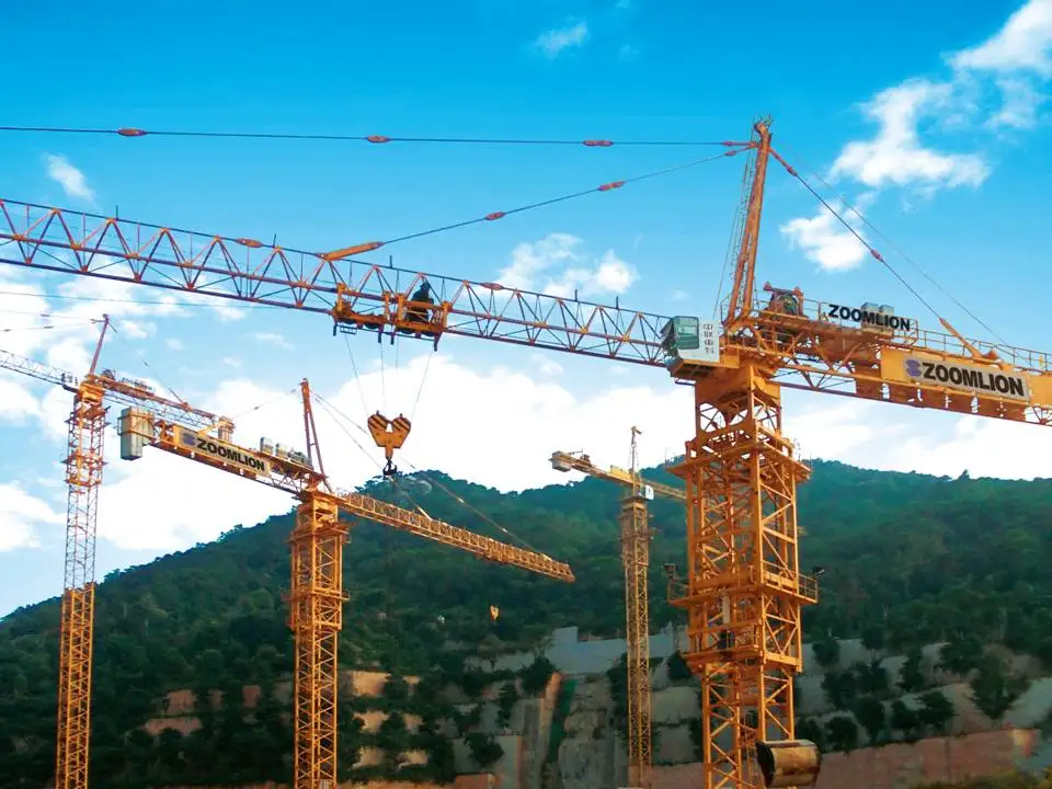Zoomlion TC5013A-5建設タワークレーンパキスタン| Alibaba.com