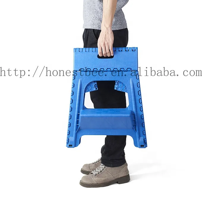 2-в-1 двойного назначения стул два передвижная стремянка прочный пластиковый складной с педалью удобного