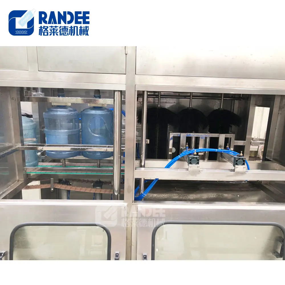 Lavadora automática de botellas de plástico para mascotas, máquina