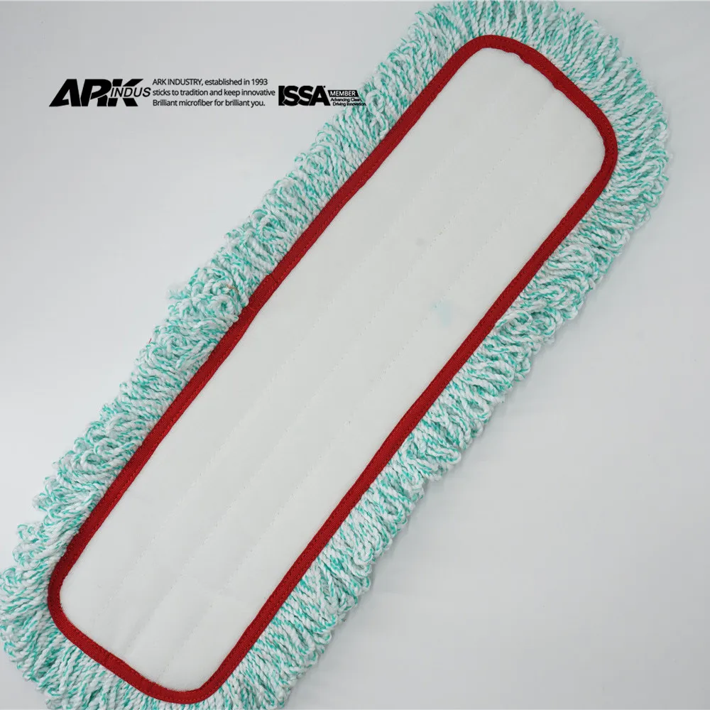Швабра из микрофибры плюша кораллового флиса влажная швабра с крючком и петлей для промышленной отделки пола тканевая бахромой полиэстера