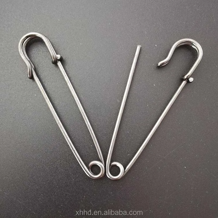 Булавка для одежды, золотые, черные, серебряные, бронзовые, металлические булавки в форме груши, игла для тыквы, стальная проволочная булавка