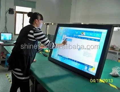 24 дюйма цифрового интерактивного рекламы Тотем сенсорный экран DVD плеер android киоск