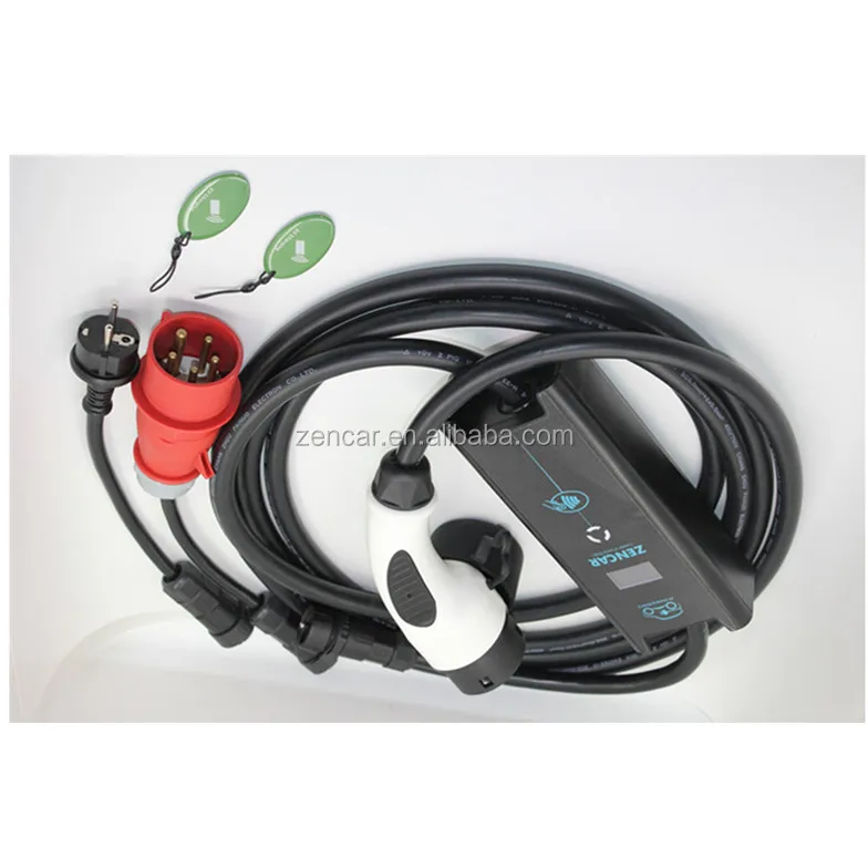 Adjustable 6 32a電気自動車の充電器zencar Evseモード2 Ev充電ケーブルiec Type 2アダプタcee 5ピンschuko Euプラグ Buy 充電用eu電気自動車 Ev充電ケーブル 電気自動車の充電器 Product On Alibaba Com