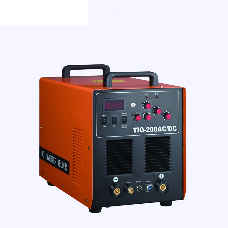Ac Dc De Gas De Argón De Soldadura Máquina De 200a Inversor Soldador  Tig-200 Diseño Portátil De Control Digital Igbt Tig Mma De Aluminio Nuevo  Motor De Ca - Buy Soldadora,Soldadora De