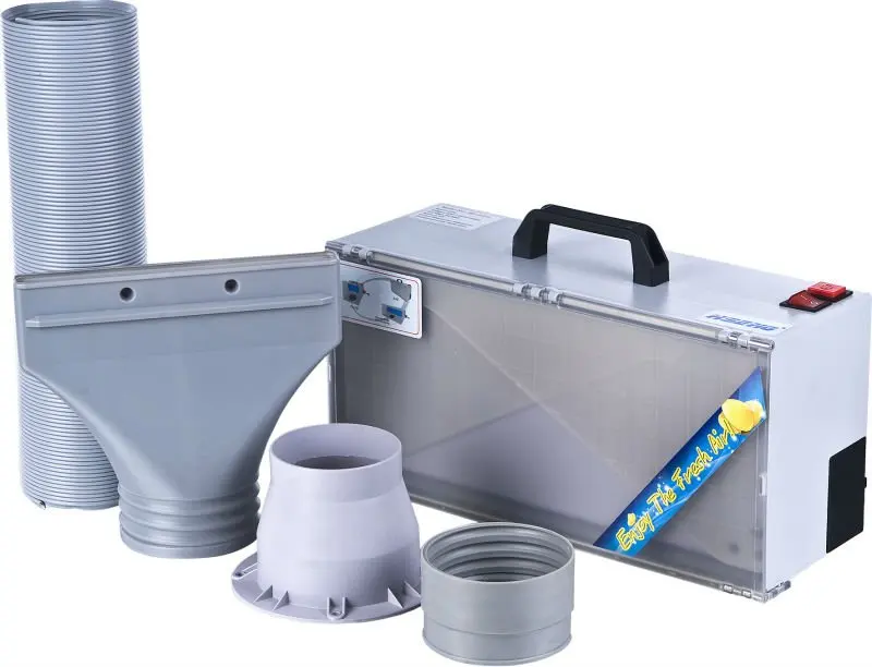 スプレーブース　HS-E420DCLK HS-E420DCLK CE Airbrush Spray Booth Kit for Art Craft - Ideal